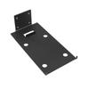 Black Speaker Mount Bracket For Coda W Bookshelf Speaker Stand For Optimaled Auditory Performances