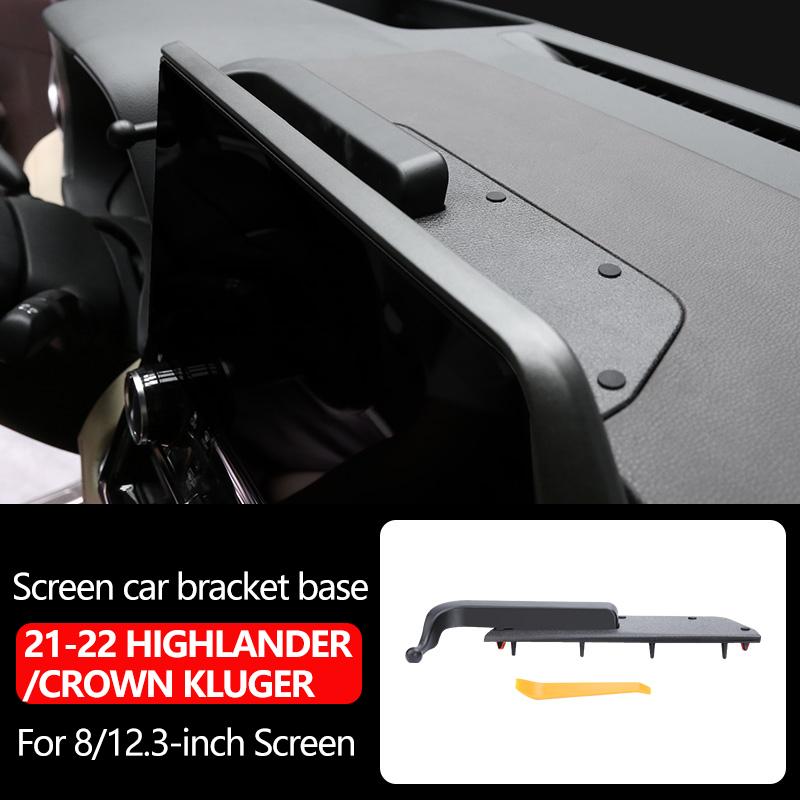 Dedicated Car Phone Holder Bracket Navigation Screen Frame Mobile Phone Stand For Toyota CHR Corolla RAV4 Camry Yaris Allion