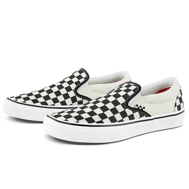 Vans Skate Slip-On Unisex Checkerboard Black White VN0A5FCAAUH