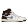 Air 1 Retro Mid SE Brown Blue Grey Men Sneakers White Black Sail FQ7831-142