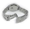 SEIKO Chronograph Japanese black x silver metal SND375P1, movement, band, men's watch