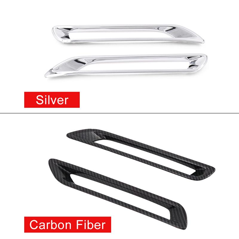 Abw For Toyota Rav4 Xa50      2024 Rav 4 Hybrid Abs Carbon Fiber Car Rear Fog Light Frame Trim  Accessories