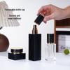 Press-Type Square Glass Skincare Bottle Set - Refillable for Lotion & Travel
