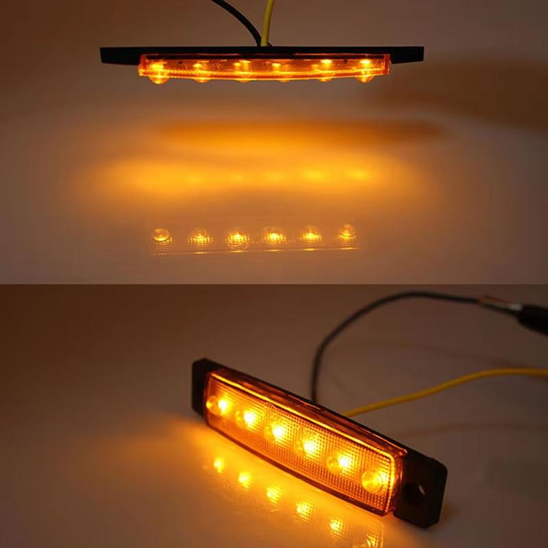 10 Pieces  Side Marker Warning Lights Indicator Light Signal Light Car Signal Rear Brake Warning Rear Light LED 12V 24V