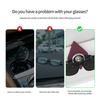 CURN4 Leather Car Glasses Holder Sun Visor Clip Card Ticket Organizer For Alfa Romeo 159 Giulietta 156 147 Giulia Mito GT Stelvio