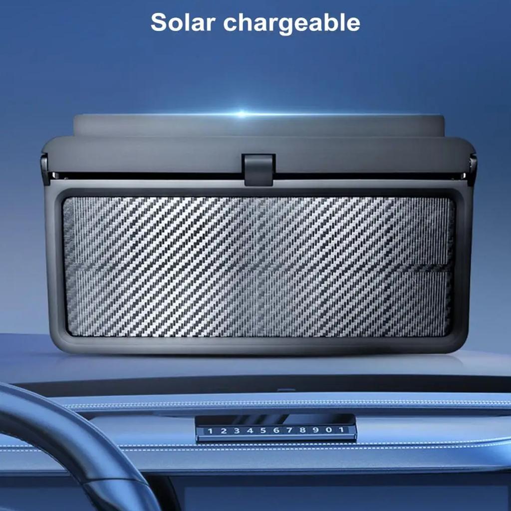 Portable Solar Powered Auto SUV Cooling Exhaust Fan 3 Fans for Efficient Air Circulation and Comfort Temperature Control
