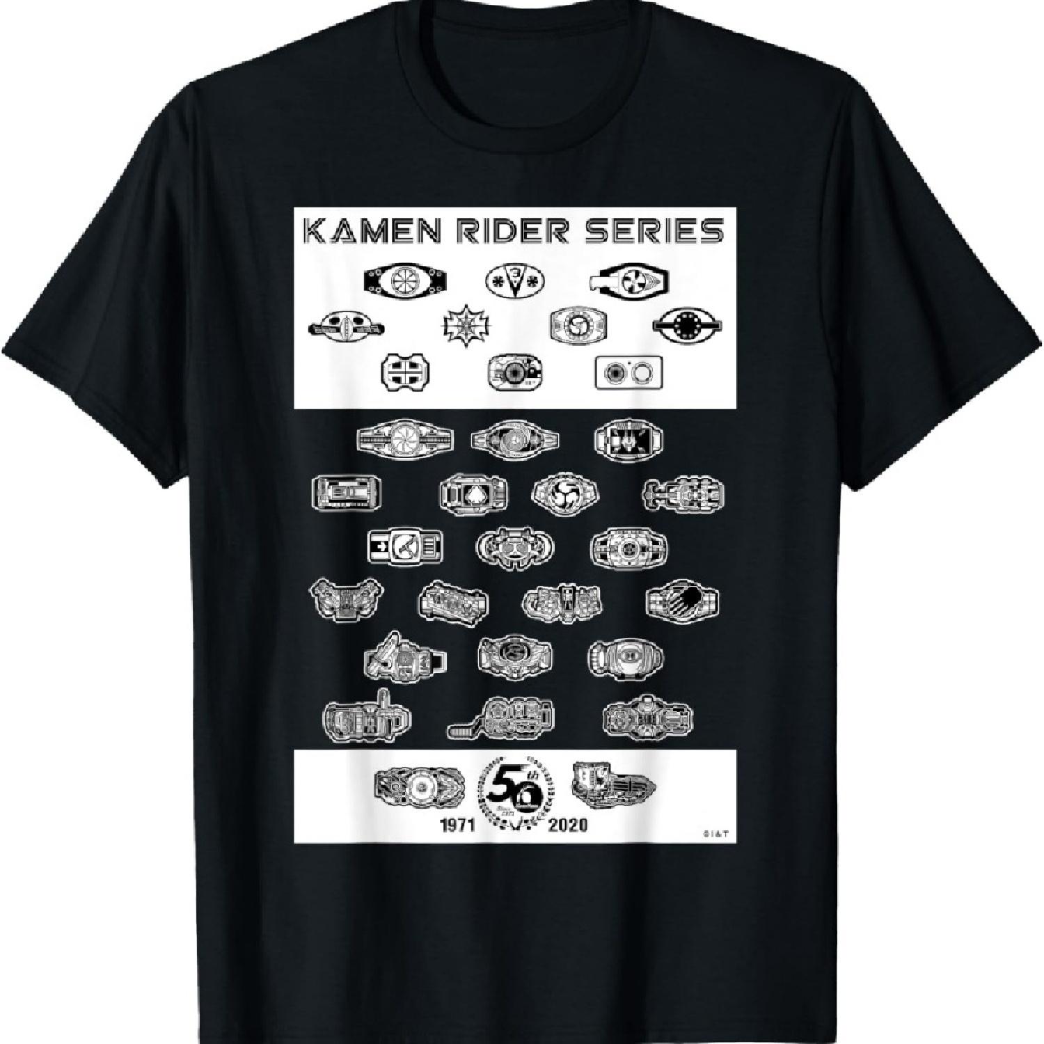 

Kamen Rider Series 50th Anniversary T-Shirt XXXXXL чорний