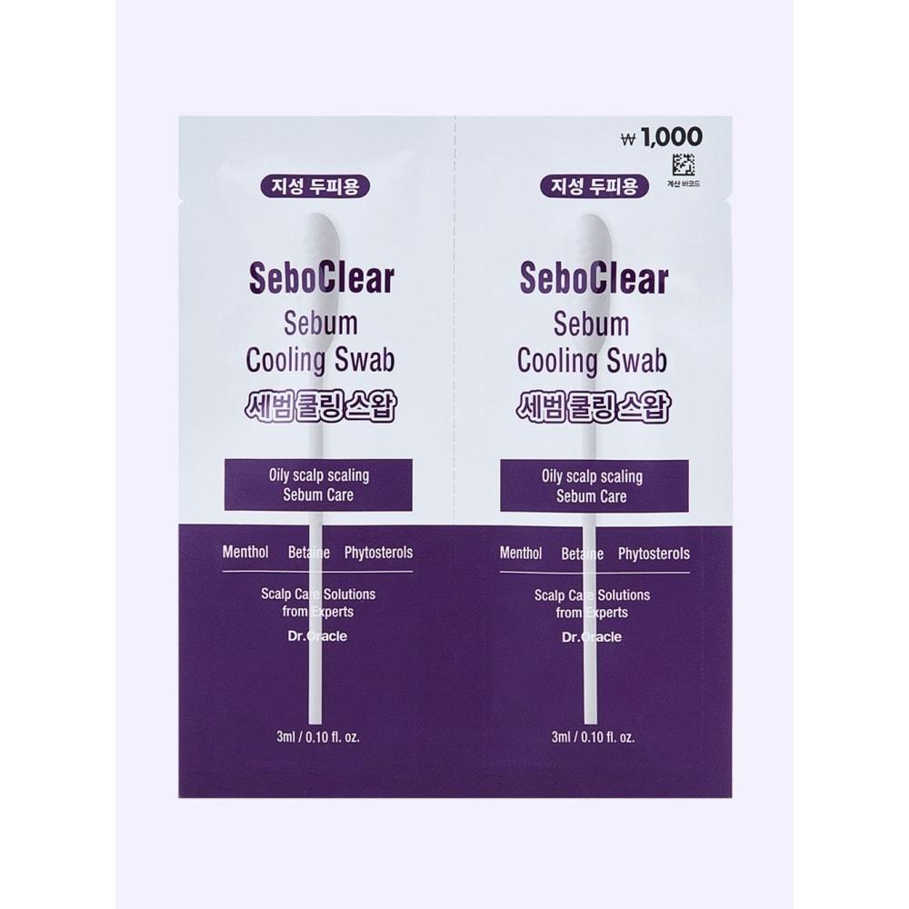 Доктор. Oracle Sebo Clear Охлаждающие салфетки от жирного блеска (2-Pack) 1ea