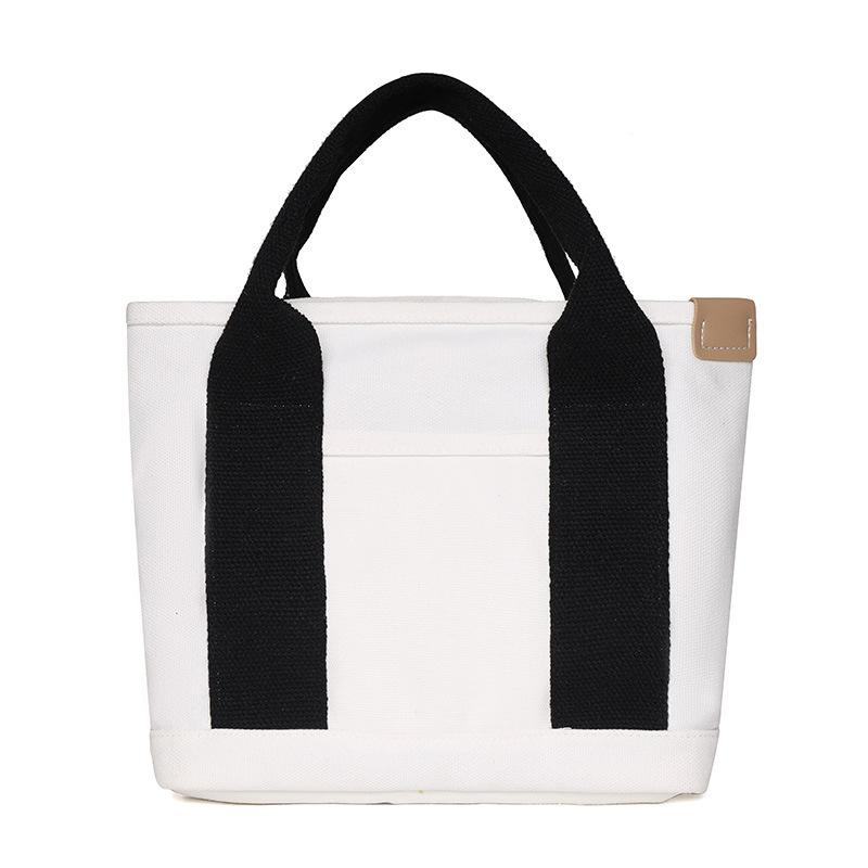 Canvas bag Bento bag New Japanese handbag Women's bag Large capacity handbag Melaleuca bag Handbag Small bag