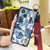 Durable Elderly Lady Phone Case For Blackview Oscal C80 Back Cover Waterproof Ring Silicone Phone Holder Fashion Lanyard