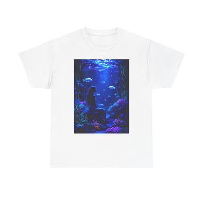 Magical Underwater Mermaid T-Shirt, Vibrant Ocean-themed Artwork Magical Gift
