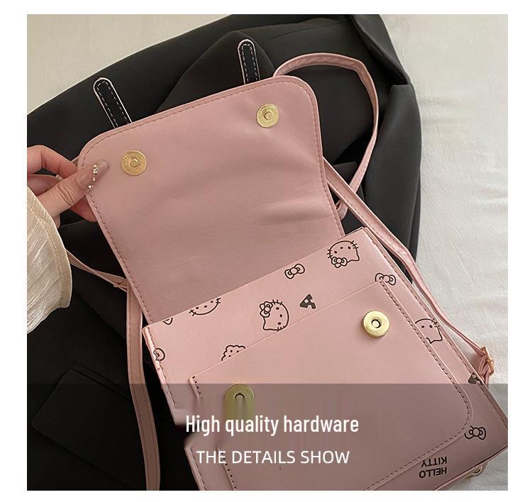 Damen Sommer 2025 Minimalistische Retro Schultertasche & Vielseitiger Rucksack