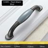 Zinc Alloy Cabinet Furniture Handle Blue Gray Cabinet Pulls Wardrob Handle  Cabinet Door Hardware