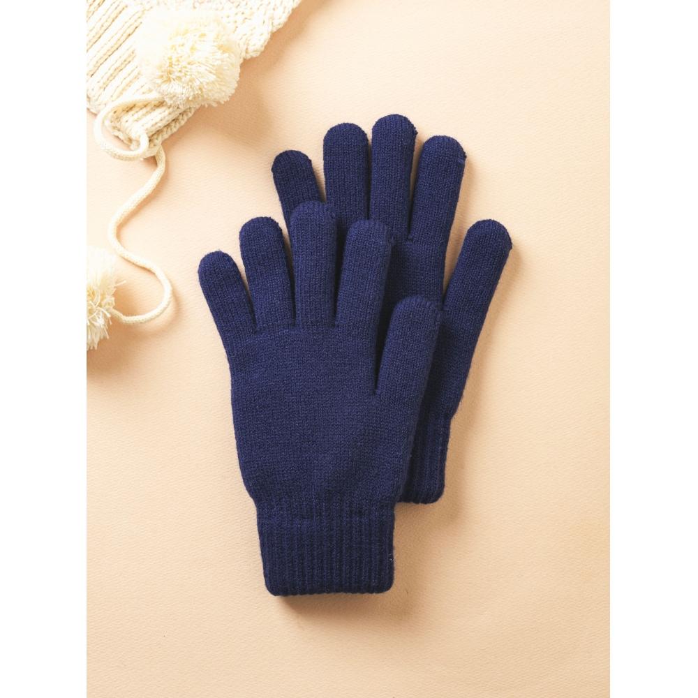 

Daiso Dotome Solid Gloves Navy