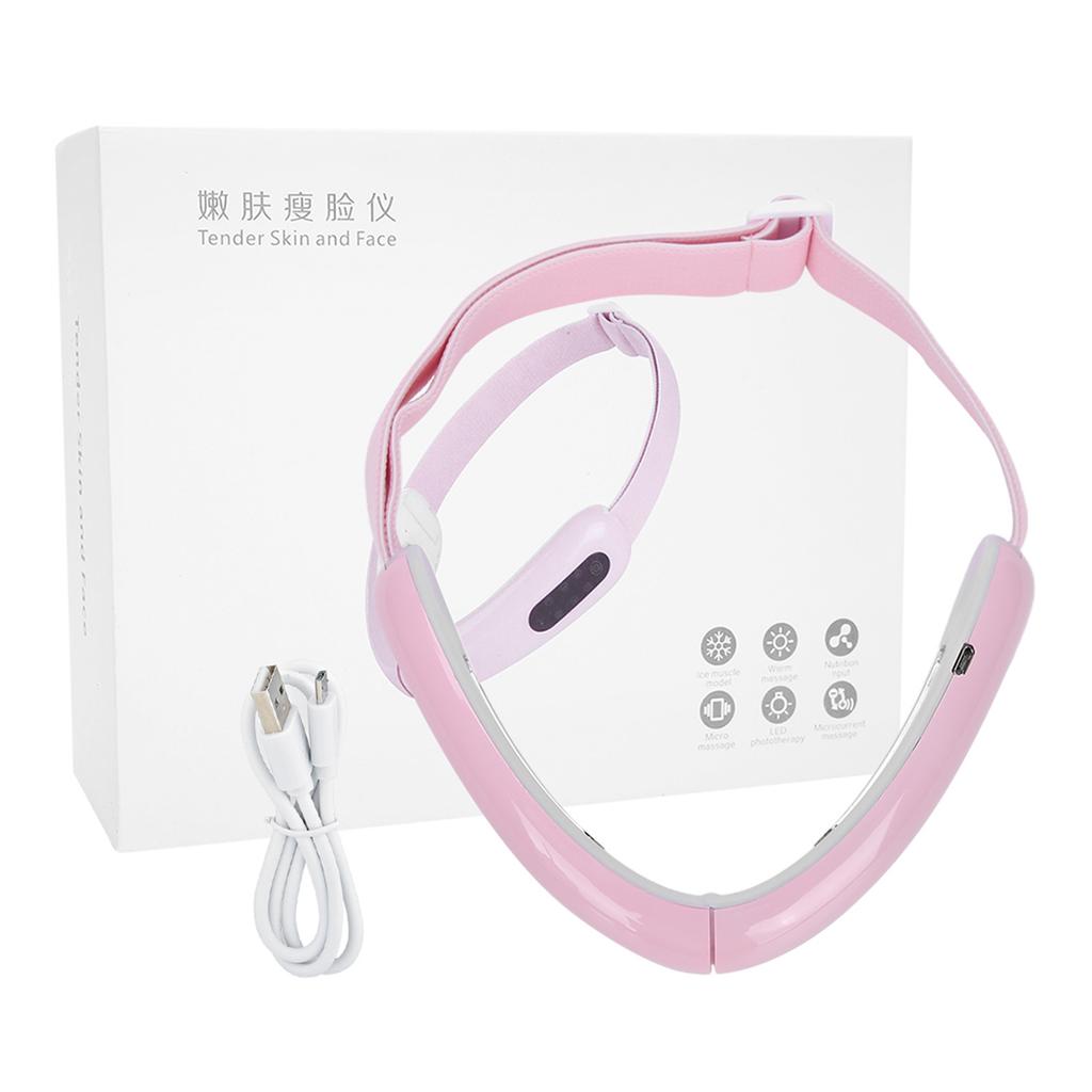 V Face Machine Elektrisches EMS Vibration Photonenlichttherapie Face Lifting Straffendes Massagegerät