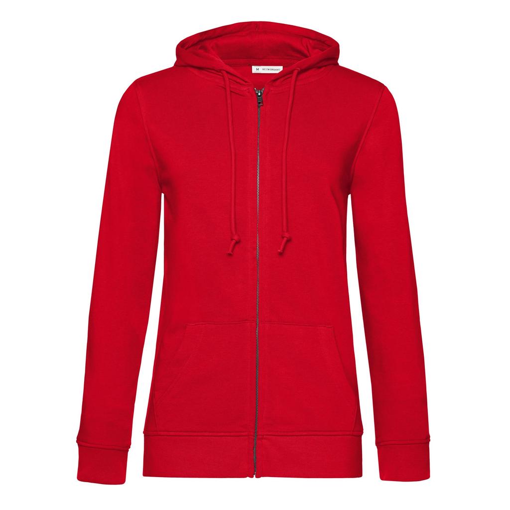 B&C Womens/Ladies Inspire Organic Full Zip Hoodie