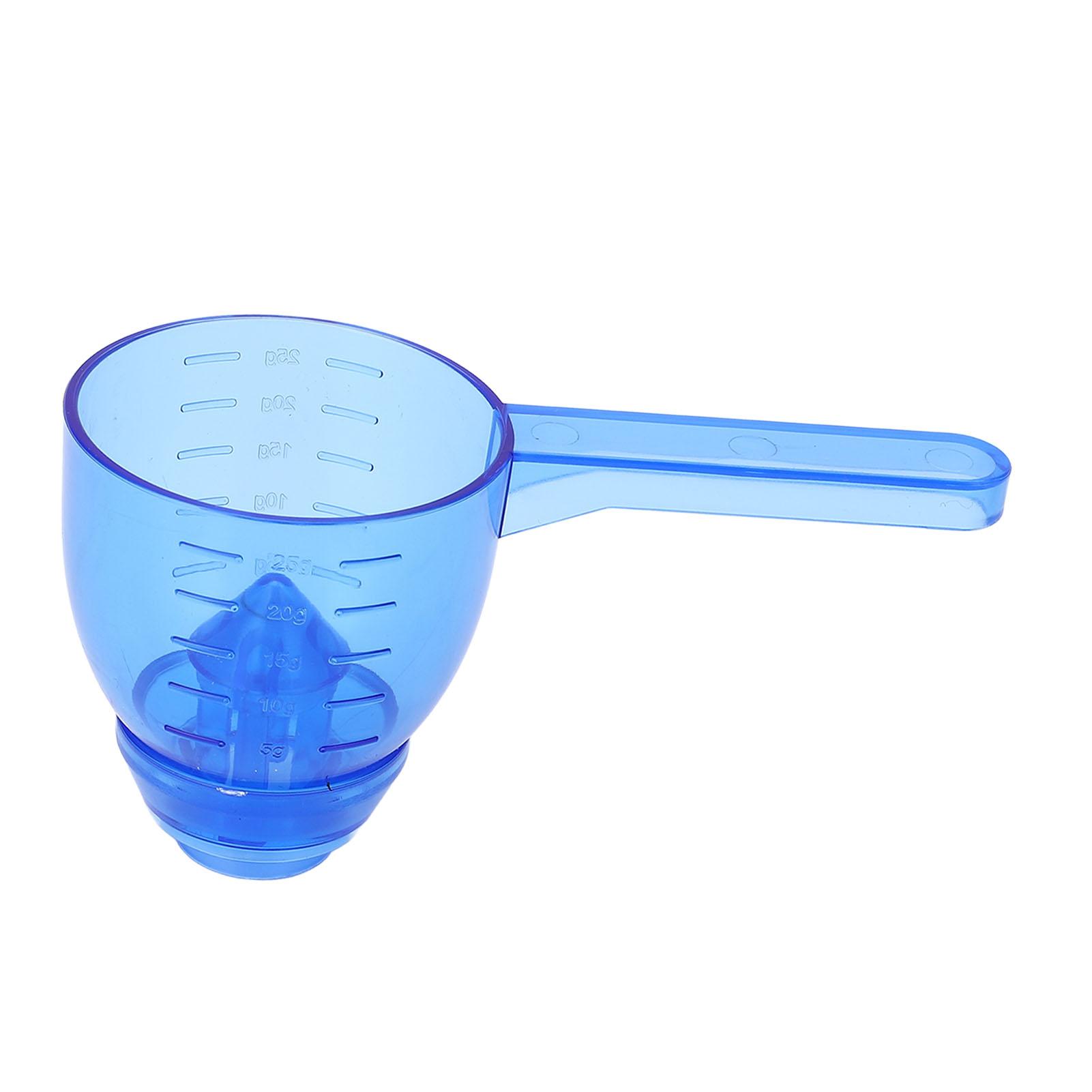 

Мерная воронка со шкалой, противопроливная мерная ложка из АБС-пластика для кухонного инструмента, зеленая