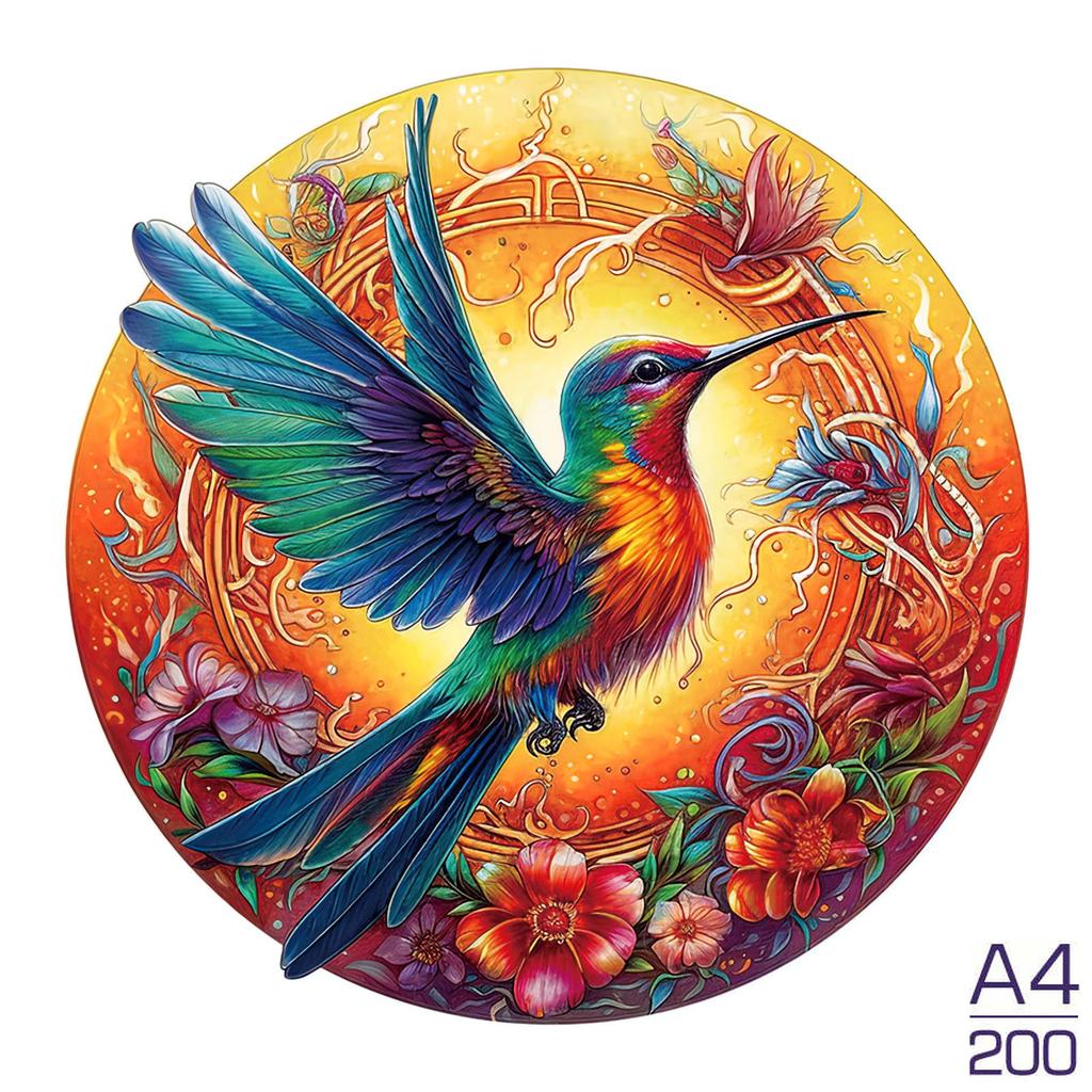 Non-Toxic Moon A3/A4/A5 Size Wood Jigsaw Puzzle With For Adults Children Not Common Shape A Gifts For Parent-Child Games And Family Fu