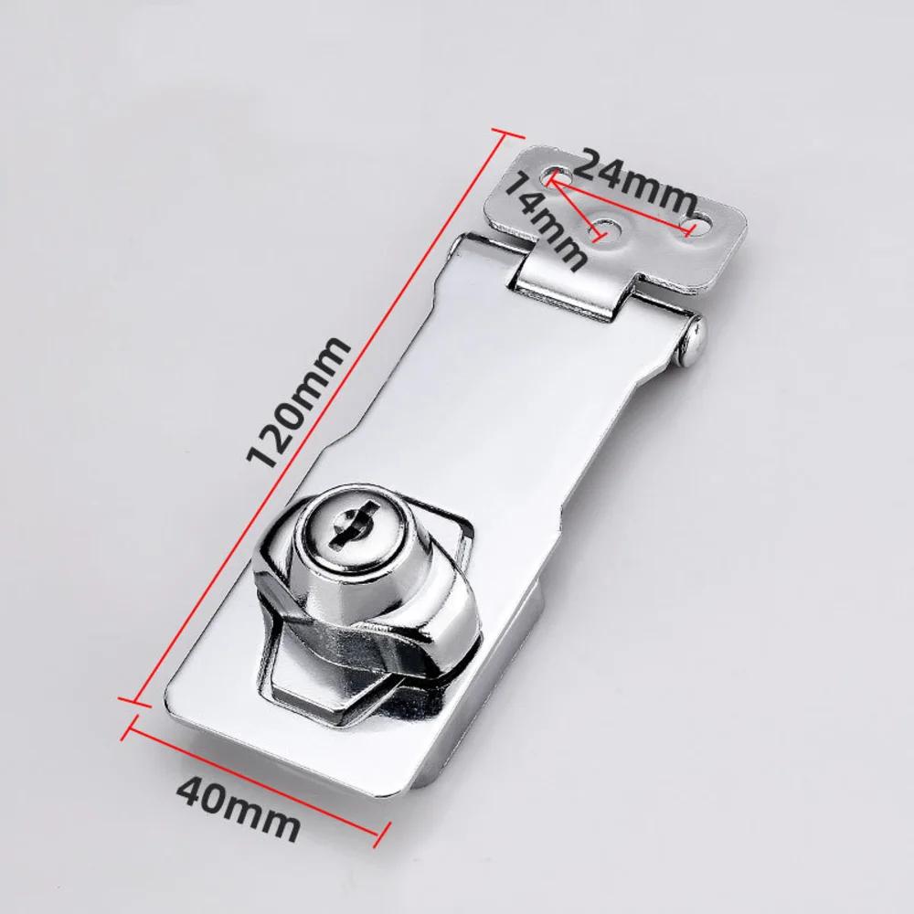 Blocare de înaltă calitate, rezistentă, fără capse, fără perforare, cu blocare dulap dublă cu ușă, încuietoare dulapului de birou, feronerie de securitate