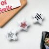 Paste Type Retractable Mobile Phone Holder Back Paste Airbag Desktop Online Class Bracket Plush Pentagram Niche Wind