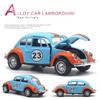 1: 32 Alloy Beetle Racing Car Model High Simulation Diecasts Toy Pull Back Vehicles Decoration Toys for Childrens Birthday Gift