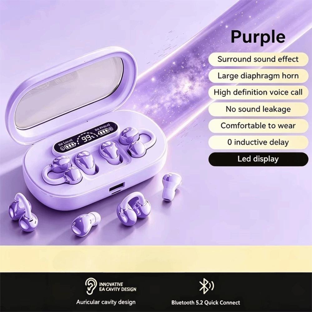 Low-delay Wireless Bluetooth Headphone HiFi In-ear Earbuds Wireless Sleep Earphones Sports