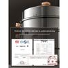 ASD 304 Stainless Steel 3-Layer Steamer Pot
