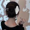 Hair Clip Multifunctional Black White Retro Style Hairpin Halloween Crow Skull Styling Hair Clip Hair Accessories