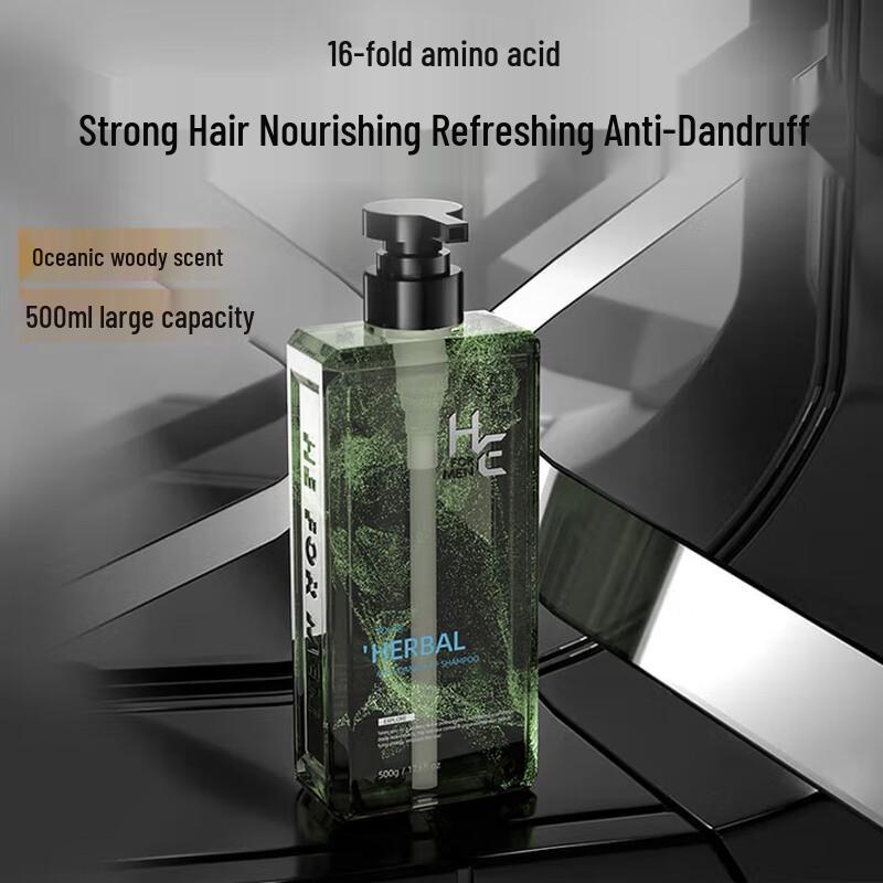 H&E Men's Amino Acid Dandruff Control Shampoo