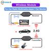 Naviunit 2.4G Wireless Transmitter/Receiver for Car Reverse Rear View Vehicle Backup Camera GPS Radio Monitor Parking Assistan