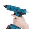Cordless Hot Glue   Fast Heating Safe Constant Temperature with 20pcs Hot Glue Sticks LED Light for Repair Furniture, Handcraft, Sealed Packaging