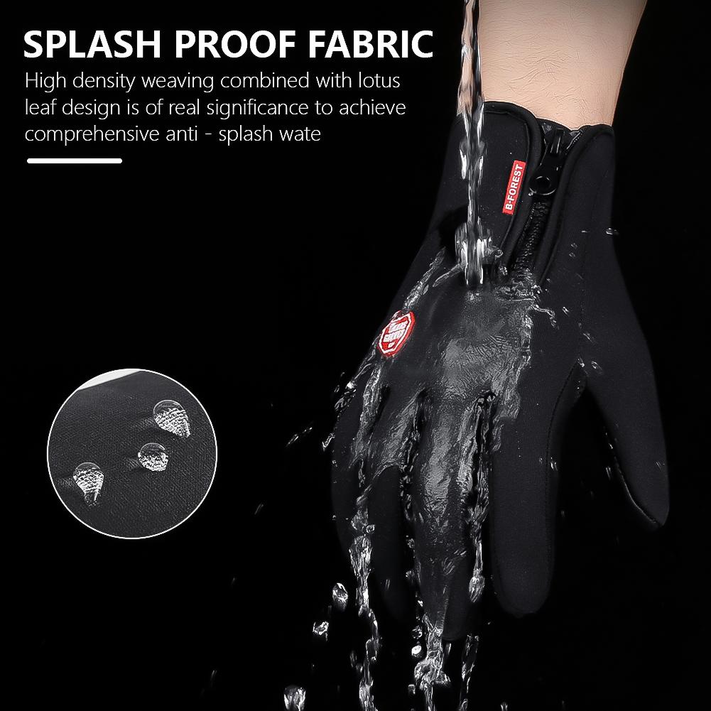 Free Shipping Windproof Winter Warm Gloves for Benelli Bn 125 Snowboard Ce Approved Men'S Motorcycle Gloves