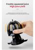 110V Hand-Press Electric Juicer: Stainless Steel Lemon & Fresh Fruit Juice Separator