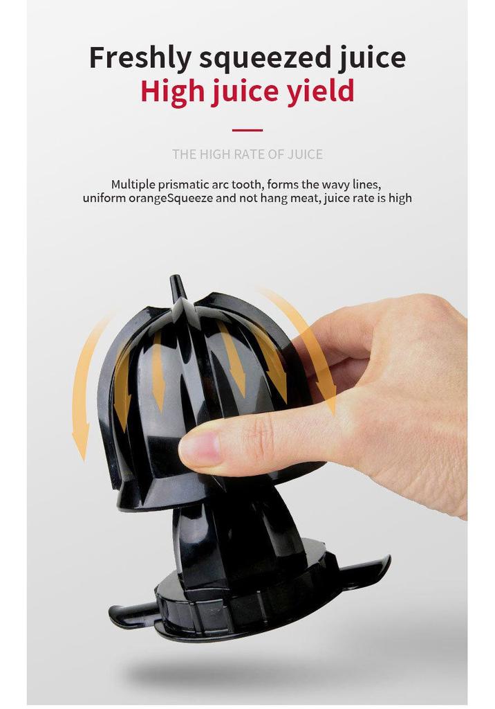 110V Hand-Press Electric Juicer: Stainless Steel Lemon & Fresh Fruit Juice Separator