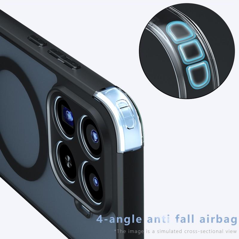 For Magsafe Magnetic Phone Case For Xiaomi 17T Pro 15T 14T 13T Pro Cover Shockproof Matte PC+TPU Wireless Charging Back Funda