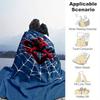 1pc Spider-Man Printing Blanket - Soft, All-Season Throw for Living Room, Bedroom,Personalized Gift with Adorable Cartoon Design