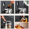 500ml/700ml Glass Teapot Press To Filter Tea Water Separator Household Office Filter Tea Maker Teaware Holiday Gifts Kettle