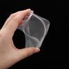 20Pcs Matte Zipper Bag Aluminum Foil Hologram Food Pouch Small Water Proof Zipper Reclosable Self Seal Pouch Packaging Bag