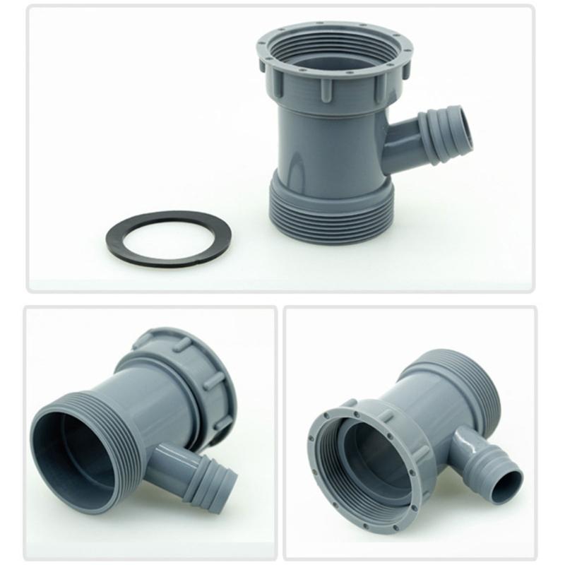 Kitchen Sink Drain Pipe Y Adapter With Strainer Connector & Dishwasher Inlet Upgrades Kitchen Sink Waste Outlet Fittings