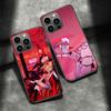 H-Hazbin Angel Dust Ξενοδοχείο Θήκη Τηλεφώνου Για Apple Iphone 16E 16 Pro Max 15 Plus Μαλακή 13 12 Mini Κάλυμμα 11 14 Pro Max Capa 8 7 SE Αυτή