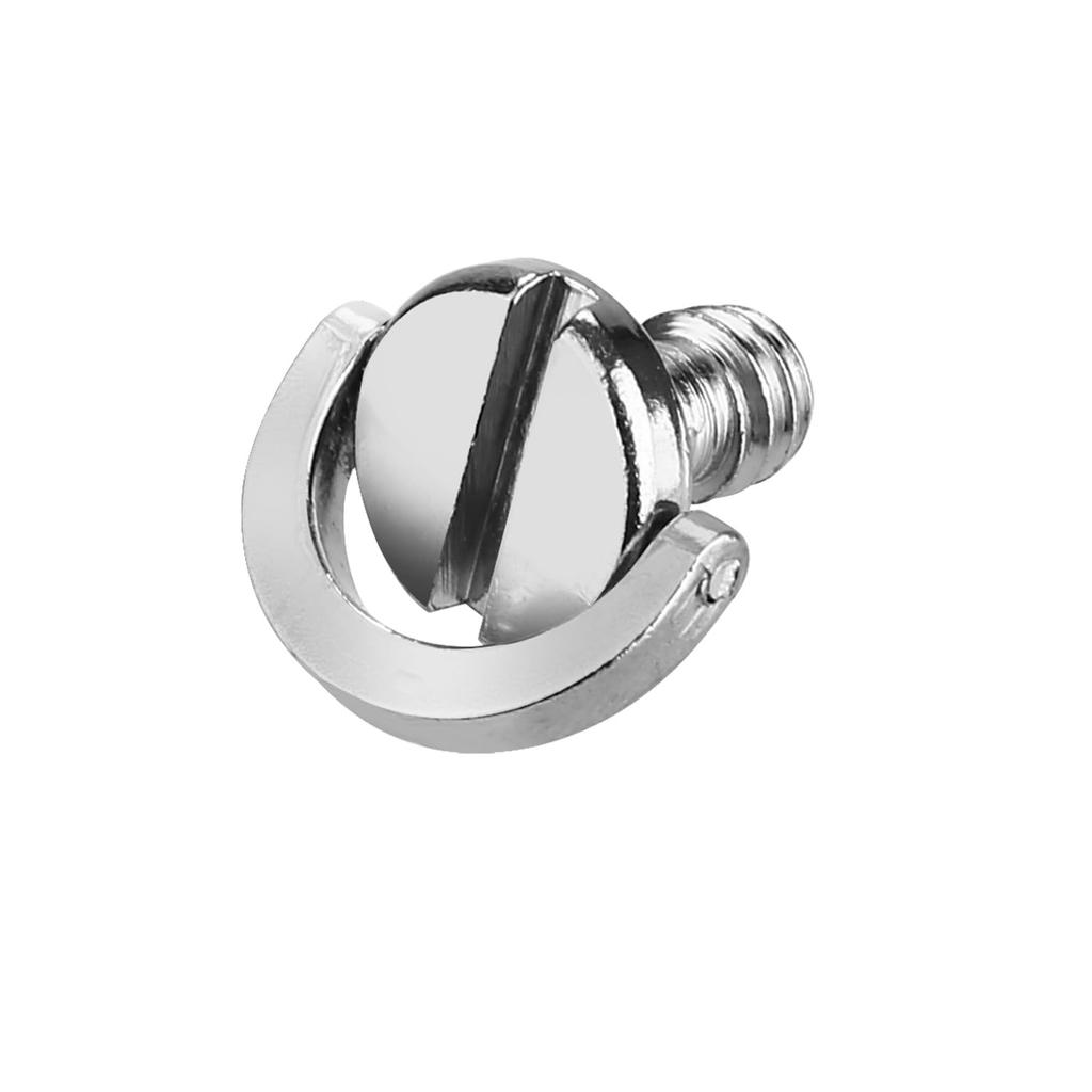 Stainless Steel D Shaft D-Ring 1/4" Screw Mounting Adapter for Insta360 X2 X3 X4 DJI Osmo Action 4 3 2 Camera Accessories