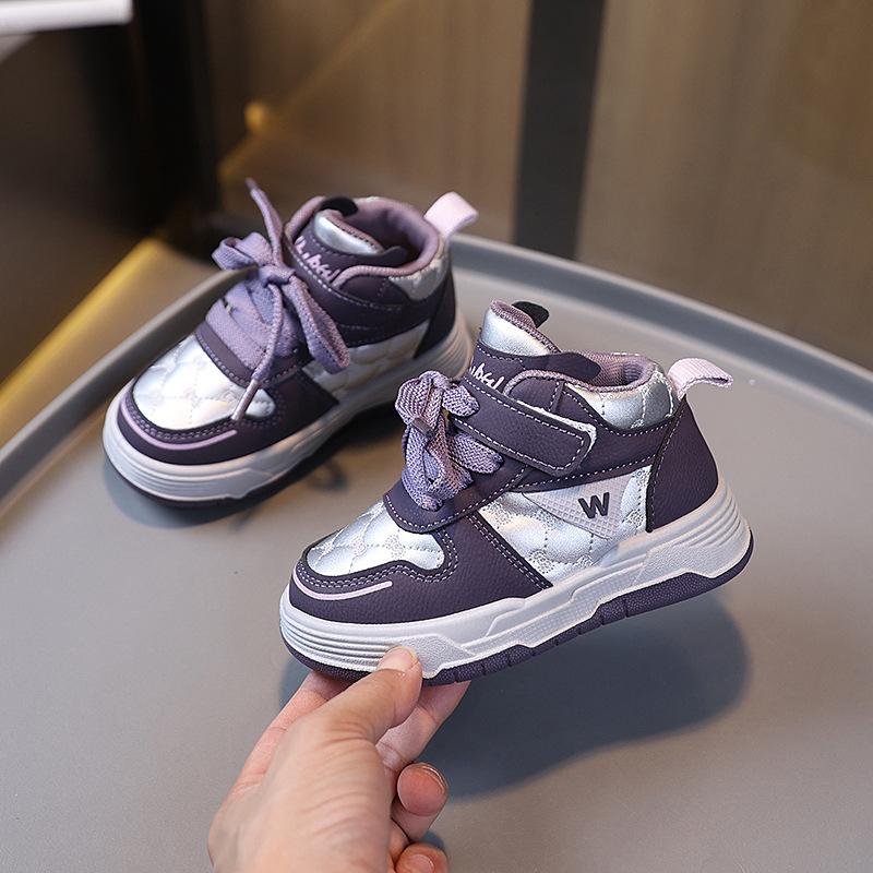 

Classmate children s sports shoes 2025 autumn new boys Velcro casual shoes girls soft-soled bread shoes baby shoes 21-26 yards, 6 pairs of