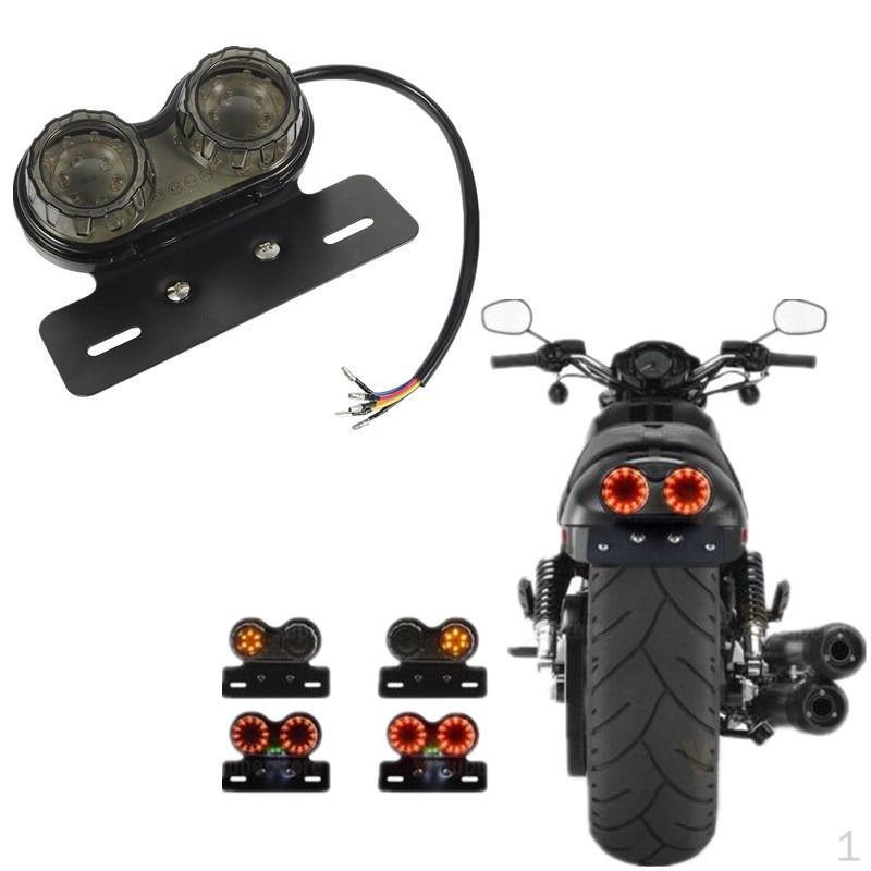 

Universal Motorcycle Motorbike 12 Turn License Plate with Wire