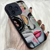 M436 Camera Girl Angel Eyes Soft Phone Cases for iPhone Samsung Galaxy Xiaomi Rdemi Huawei Honor Infinix Realme OPPO Vivo All Model TPU Case