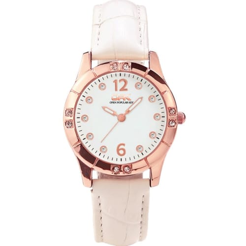 

Женские кварцевые наручные часы OPK, Простые, Стильные, Легкие, Легко читаемые, Водонепроницаемые, Люминесцентные, Удобные, Белые