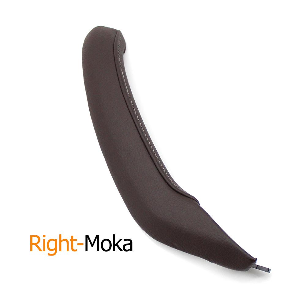 Car Interior Left Right Passenger Door Pull Handle Leather Outer Cover Trim For BMW X3 X4 F25 F26 2011 2012 2013 2014 2015 2016