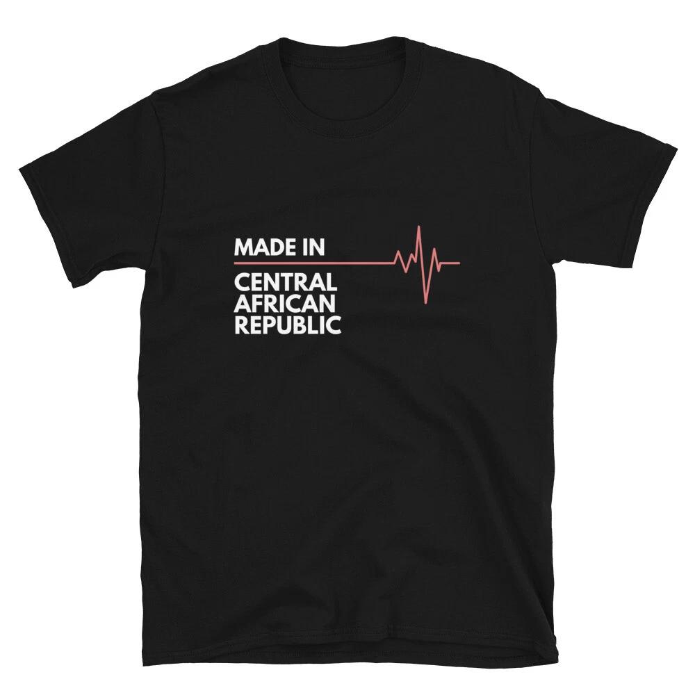 Made In Central African Republic Born In Country Of Birth T-Shirt XL