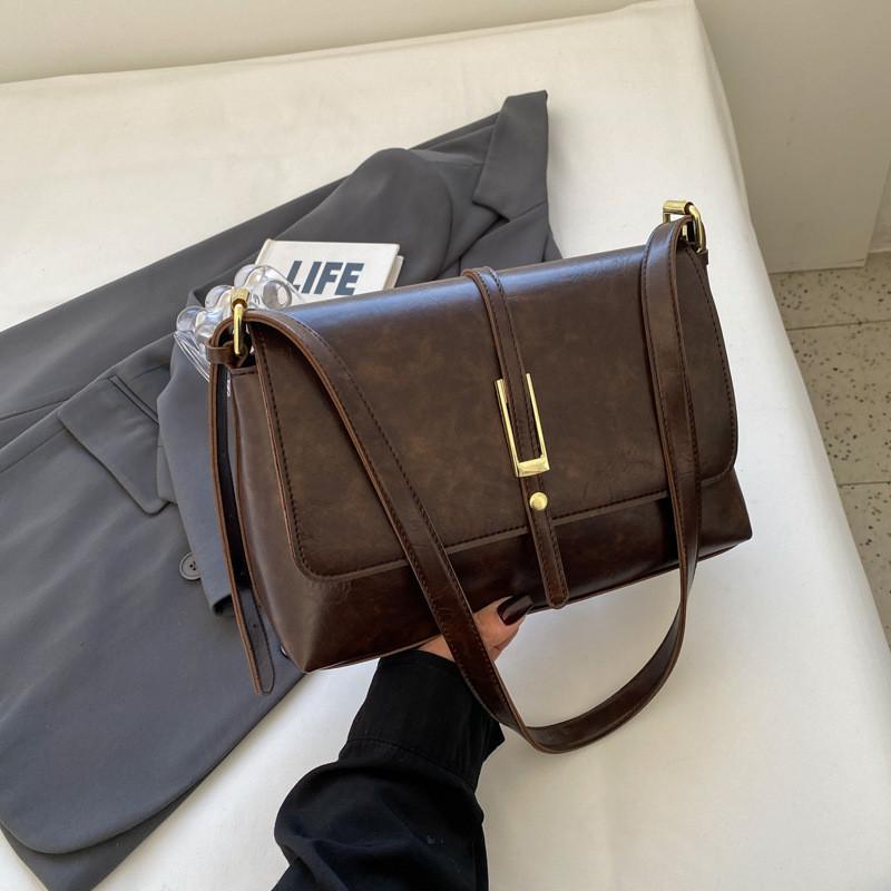 Stylish And Practical Women s Bag With High Capacity Ideal For Daily Use кофейный