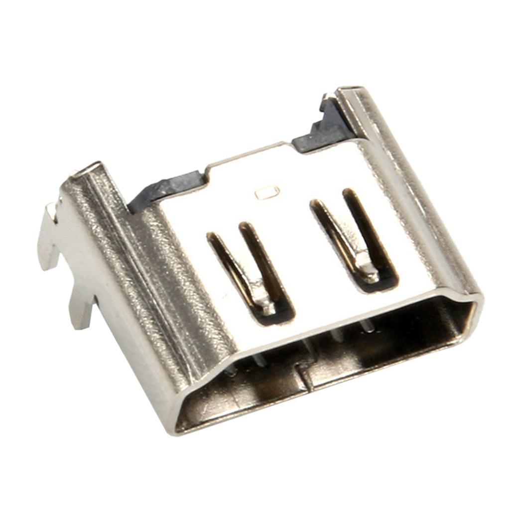 Replacement HDMI-compatible Adapter Plug Slim HDMI-compatible Port Socket Interface Connector for 4