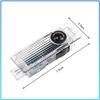 For Bmw X3 X5 X6 X1 X4 F20 F30 G20 F31 F34 F10 G30 F11 F25 I3 M3 M4 1 3 5 Series E46 E39 2Pcs LED Car Door Emblem Light Welcome Lamp Laser Projector